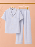 Braless pyjamas - Blue Riveria