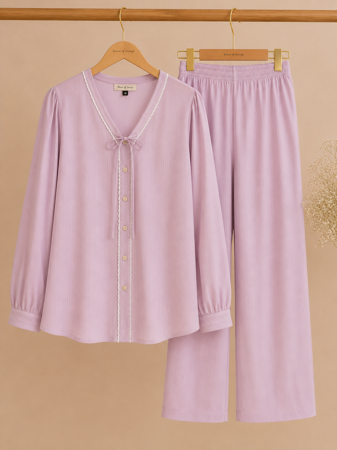 Blush Bow Set
